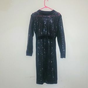 Black Sequence dress